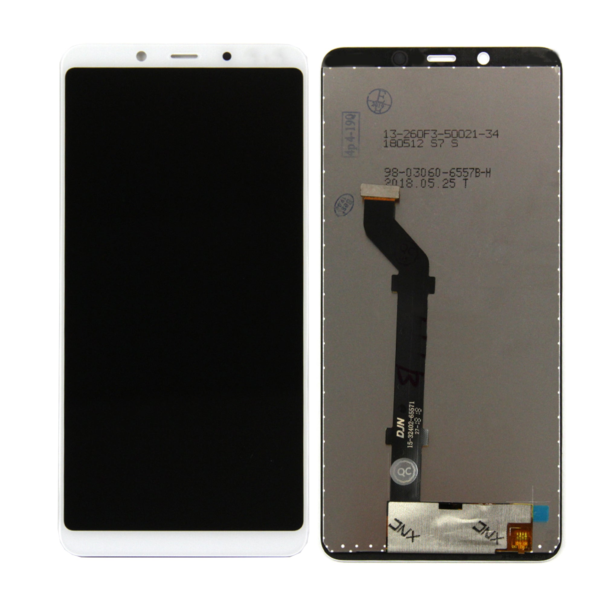 Nokia 3.1 Plus Ecran et Numériseur Sans Cadre Blanc OEM