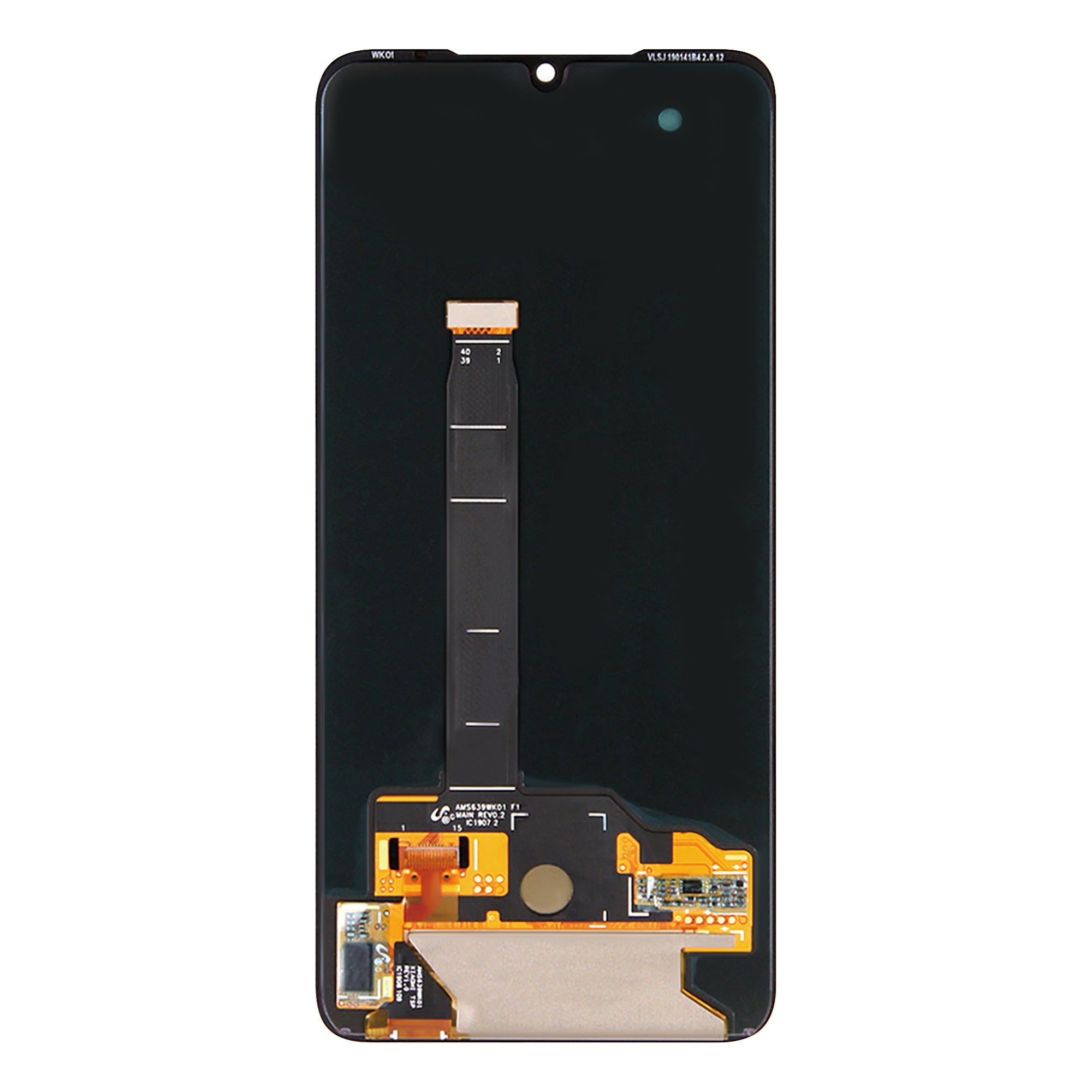 Xiaomi Mi 9 Ecran et Digitizer Sans Cadre Noir OEM