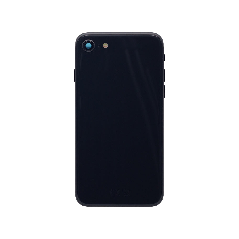 For Apple SE (2020) Boîtier avec petites pièces Noir OEM