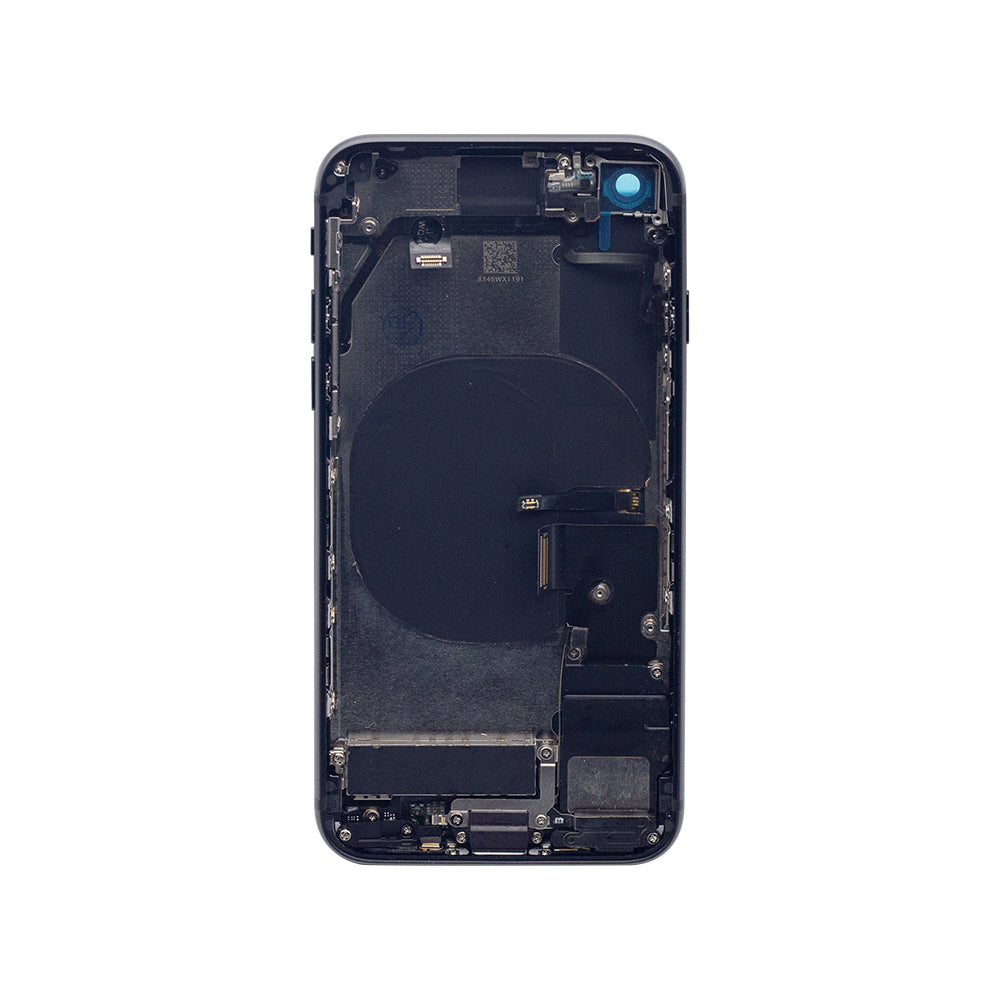 For Apple SE (2020) Boîtier avec petites pièces Noir OEM