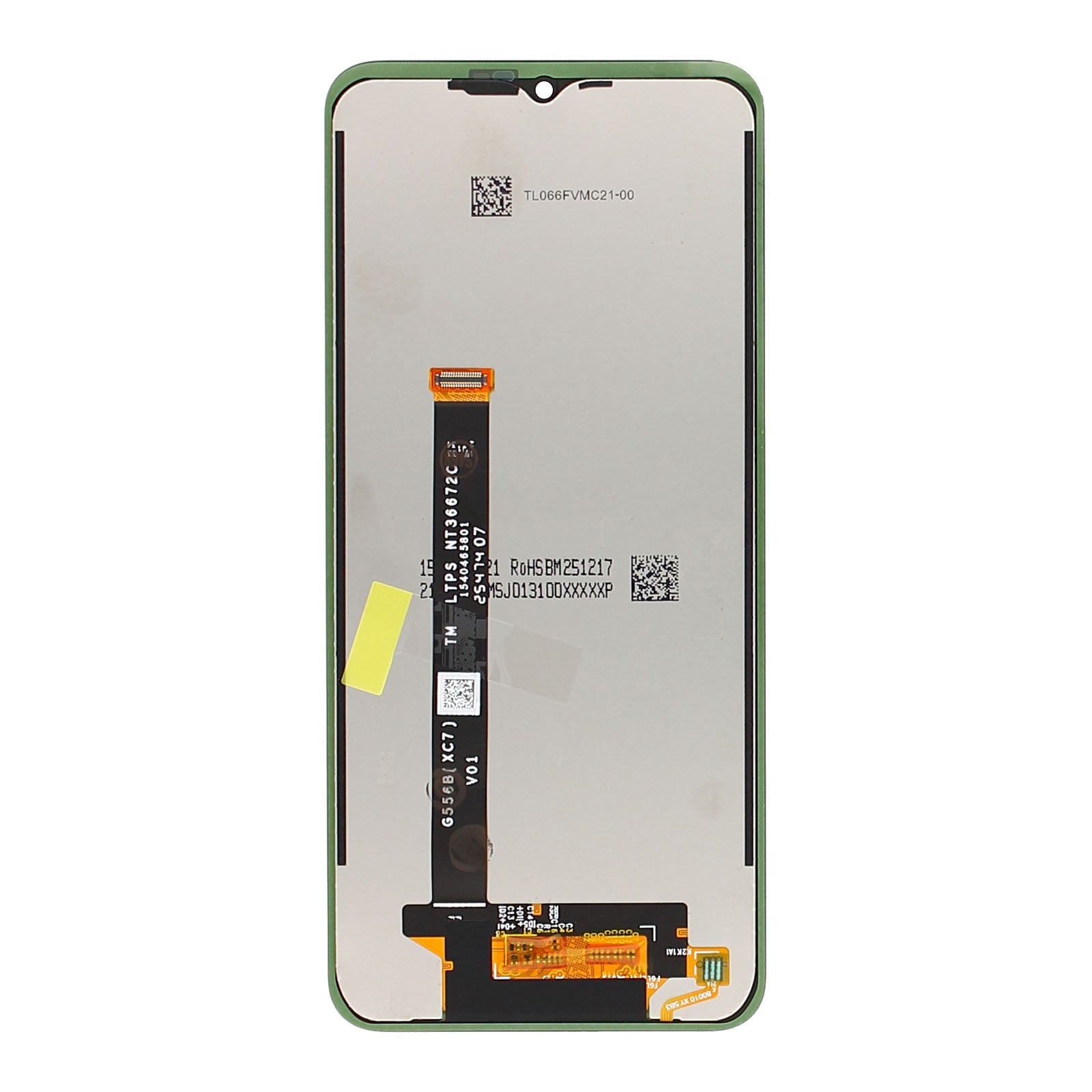 Samsung Galaxy Xcover7 G556B Écran et numériseur sans cadre Noir Service Pack