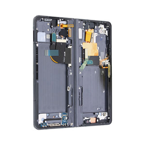 Samsung Galaxy Z Fold5 F946B Écran principal et numériseur avec cadre Phantom Black Service Pack