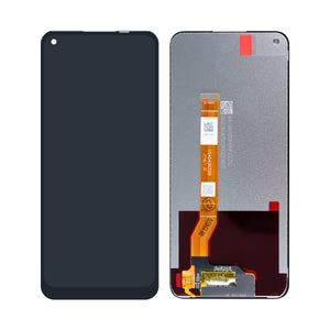 Realme 8i, Narzo 50 Écran et numériseur sans cadre Noir OEM