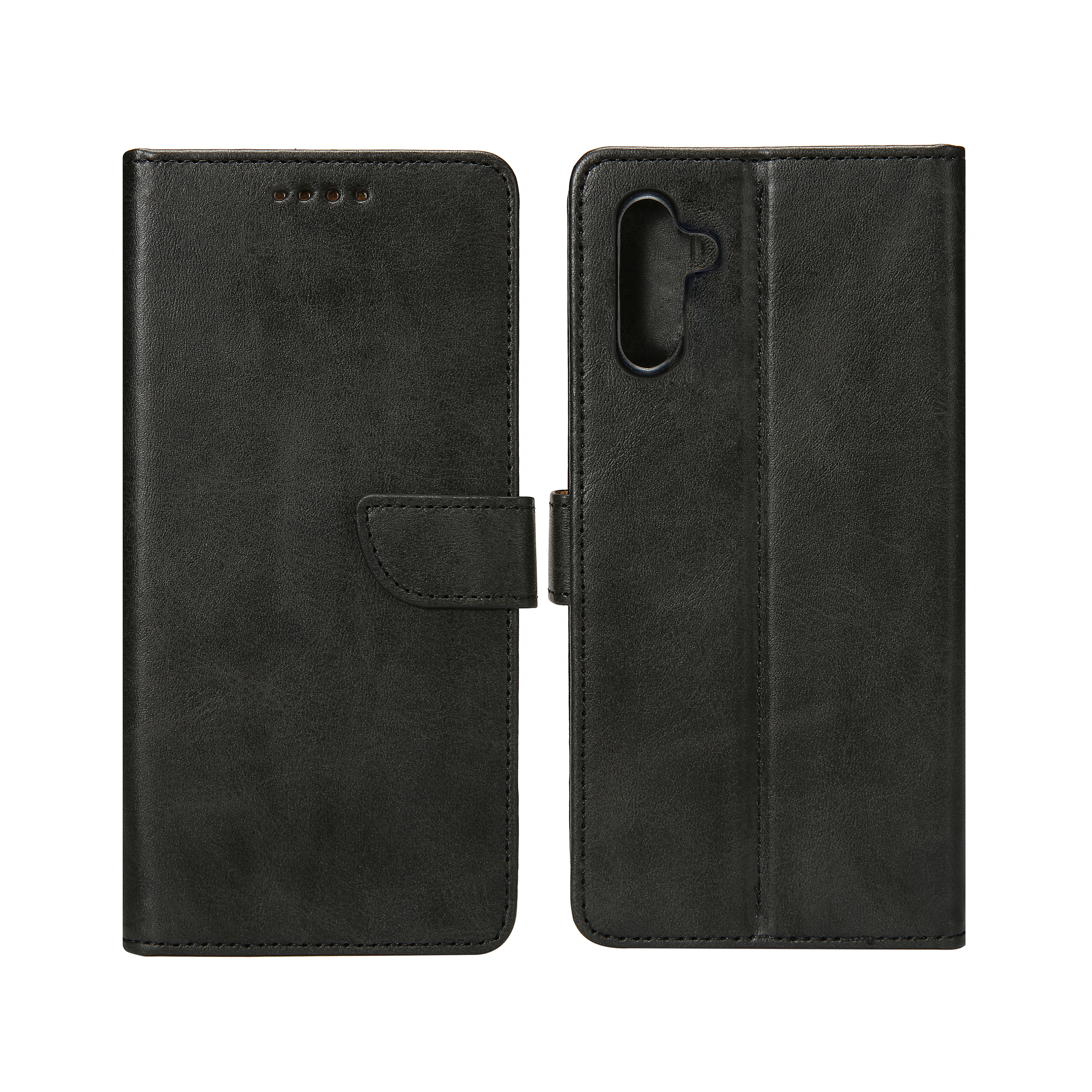 Rixus Bibliothèque pour Samsung Galaxy A15 5G Noir