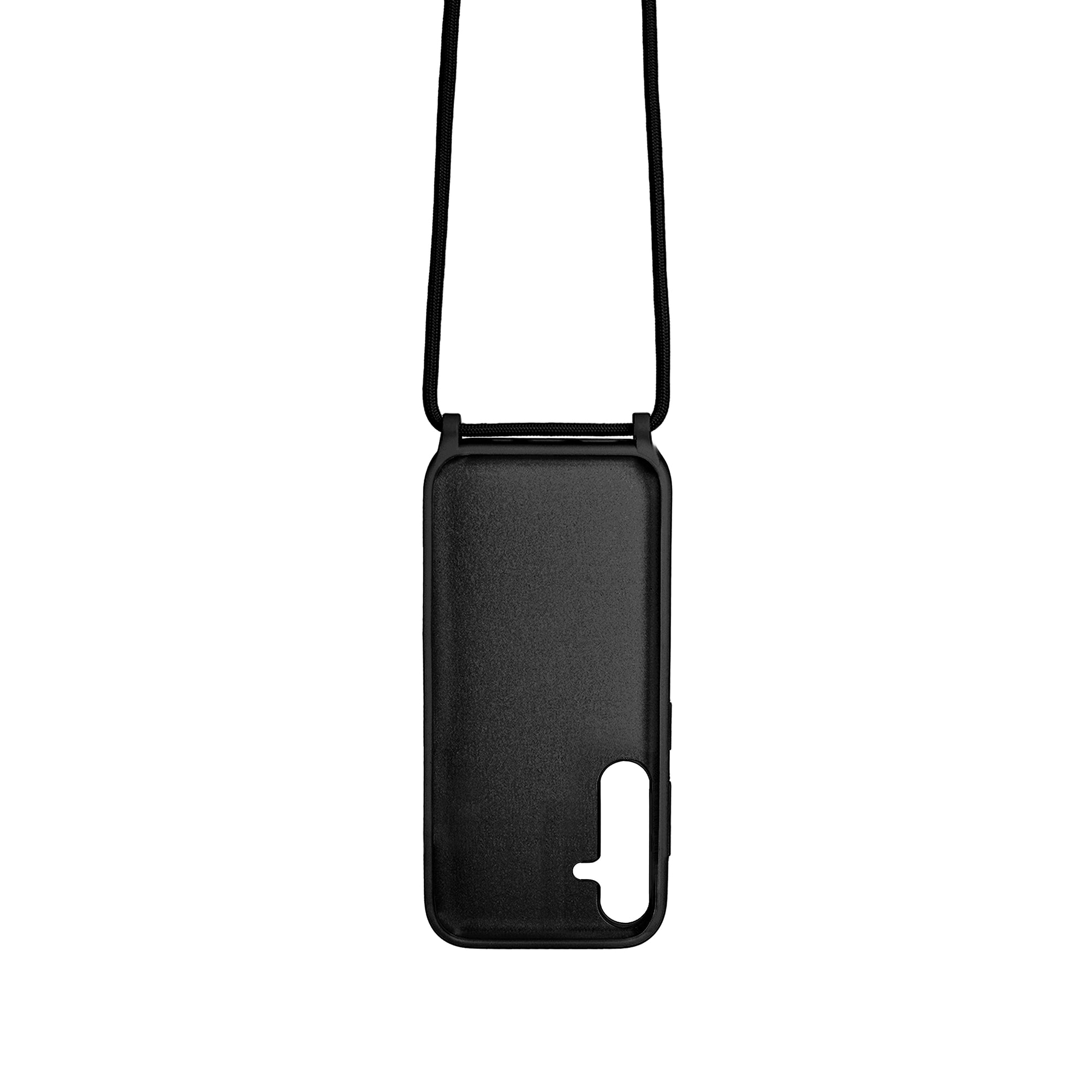 Rixus TPU Necklace Cord Cover Pour Samsung Galaxy A15 5G Noir