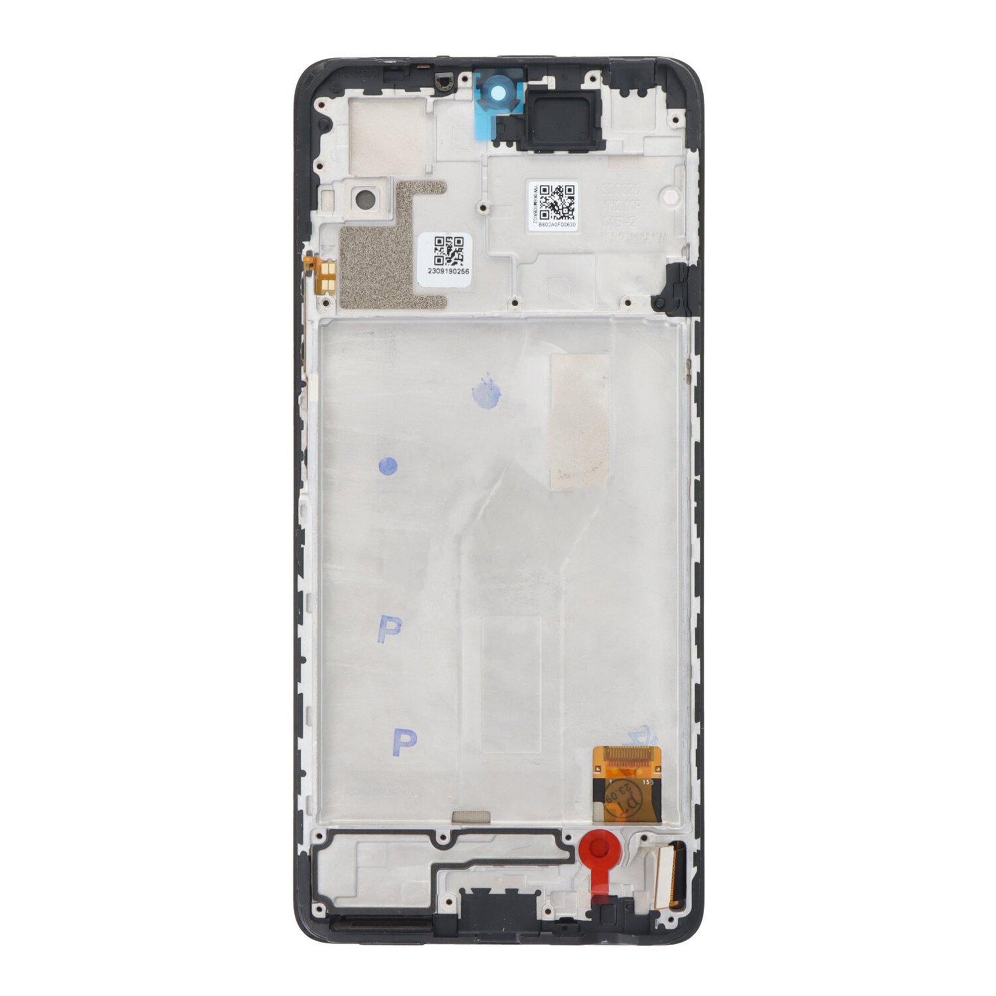 Écran et numériseur Xiaomi Redmi Note 10 Pro avec cadre gris onyx OEM