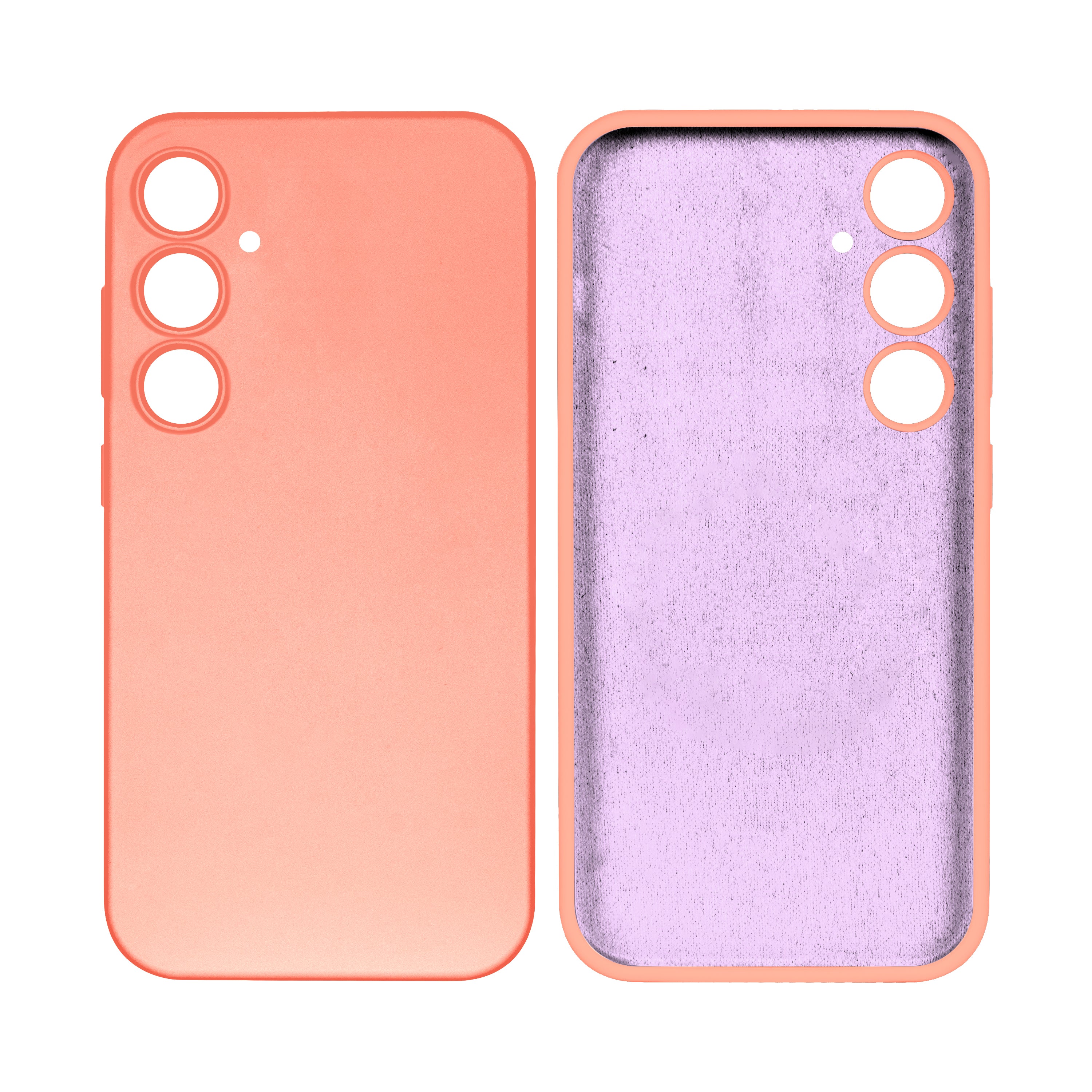 Rixus Soft TPU Phone Case For Samsung Galaxy A15 5G Pink