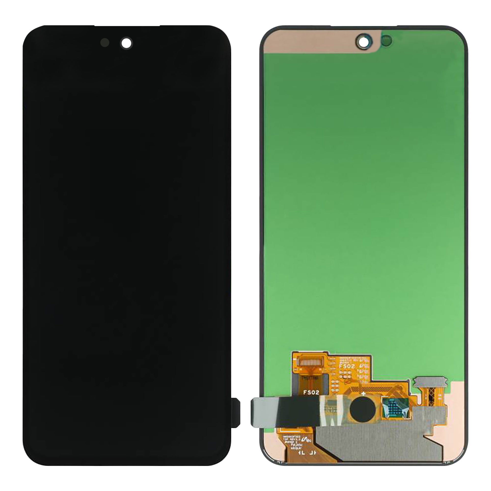 Samsung Galaxy A35 A356B, A55 A556B Écran et numériseur sans cadre Noir Service Pack