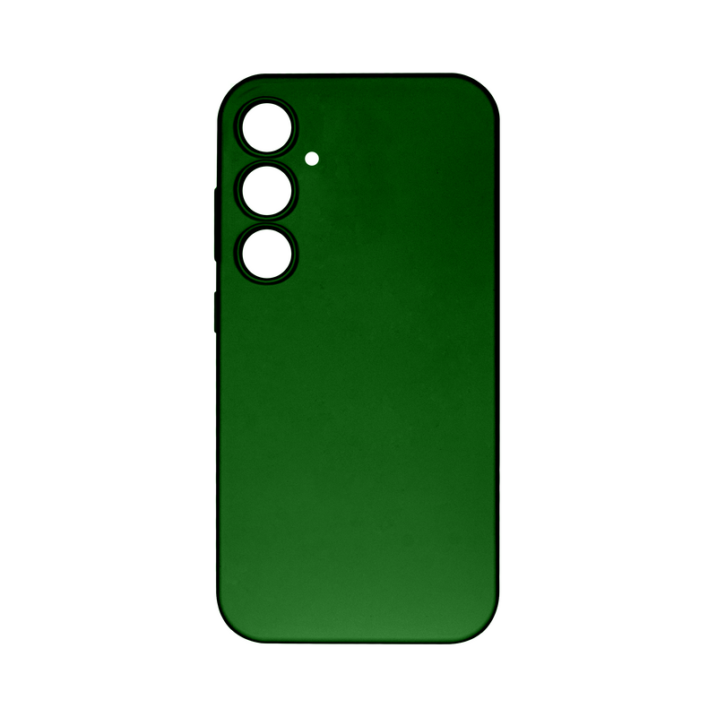 Rixus Soft TPU Phone Case For Samsung Galaxy A25 5G Dark Green