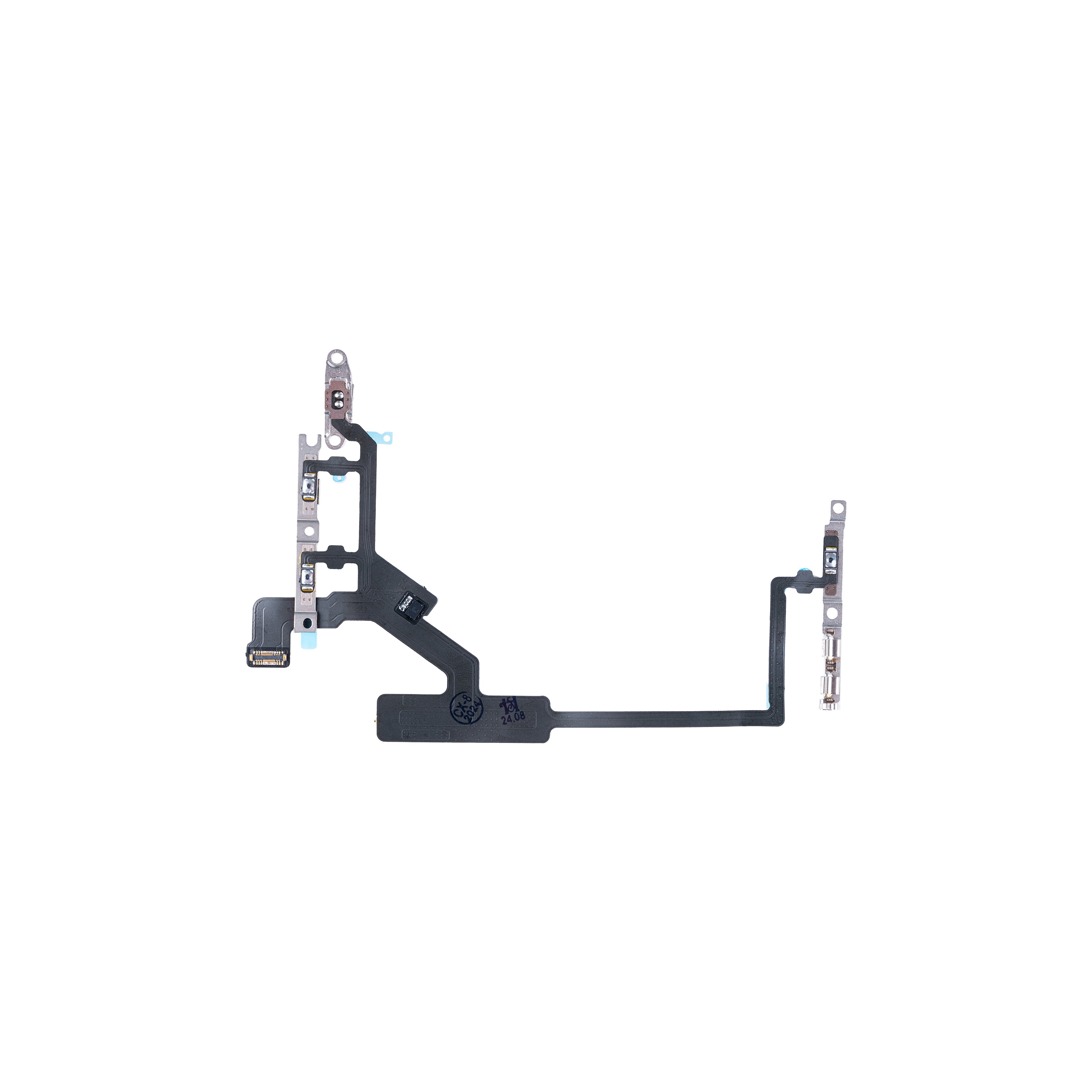 For Apple 14 Pro Max, câble flexible d'alimentation et de volume retiré