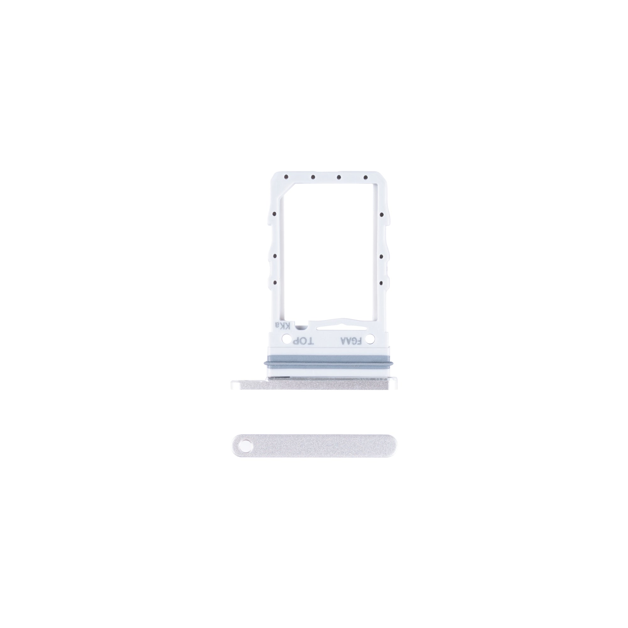 Samsung Galaxy Z Flip3 5G F711B Support de carte SIM Blanc OEM