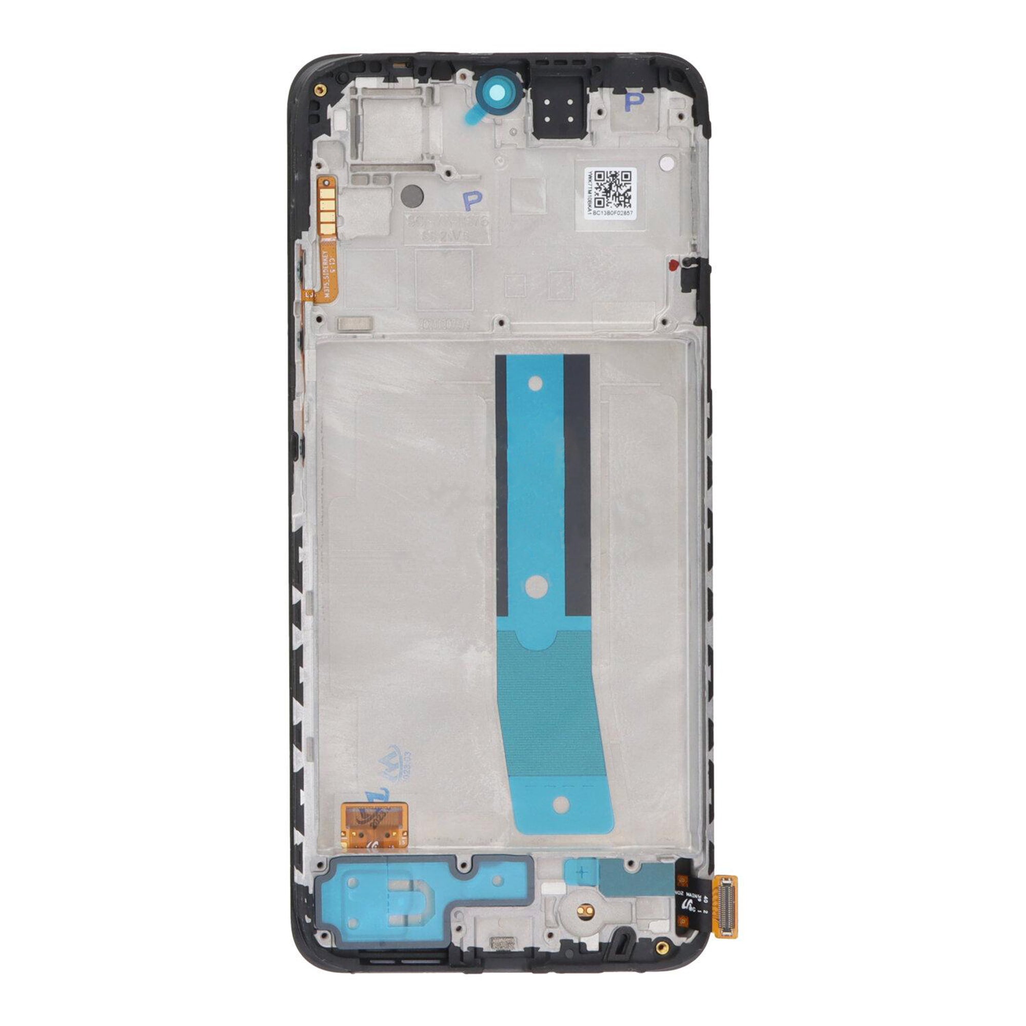 Écran et numériseur Xiaomi Redmi Note 11 4G avec cadre noir OEM