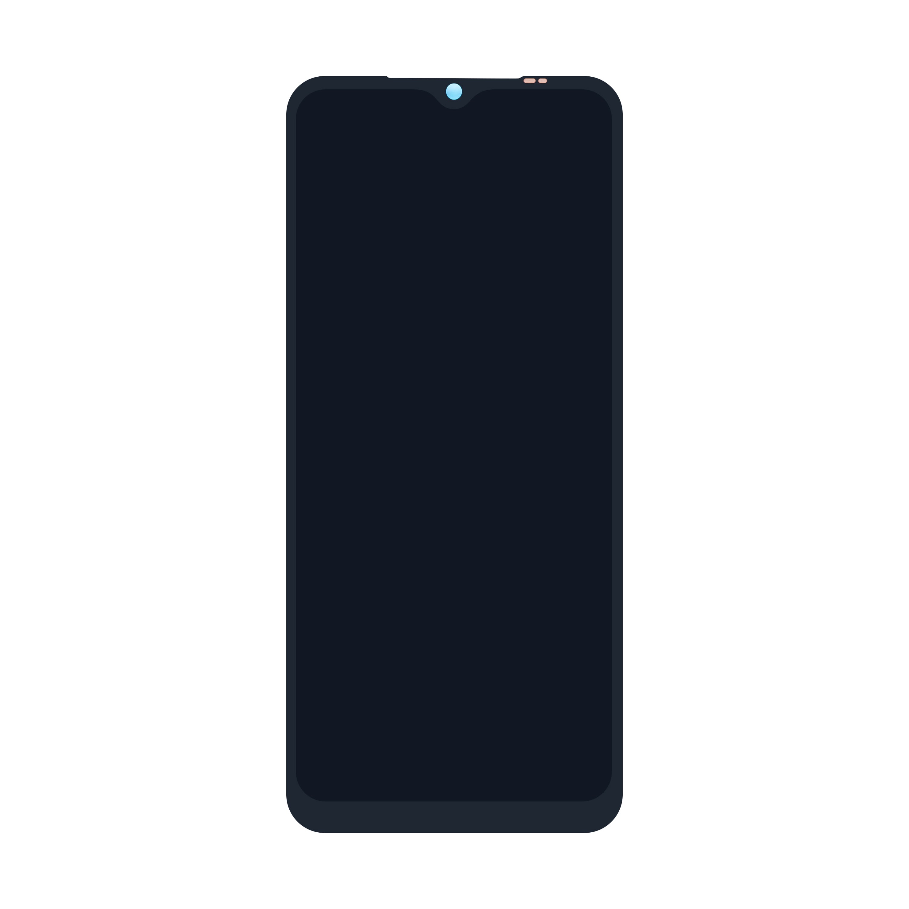 Xiaomi Redmi A2, A2 Plus Ecran et Digitizer Sans Cadre Noir OEM
