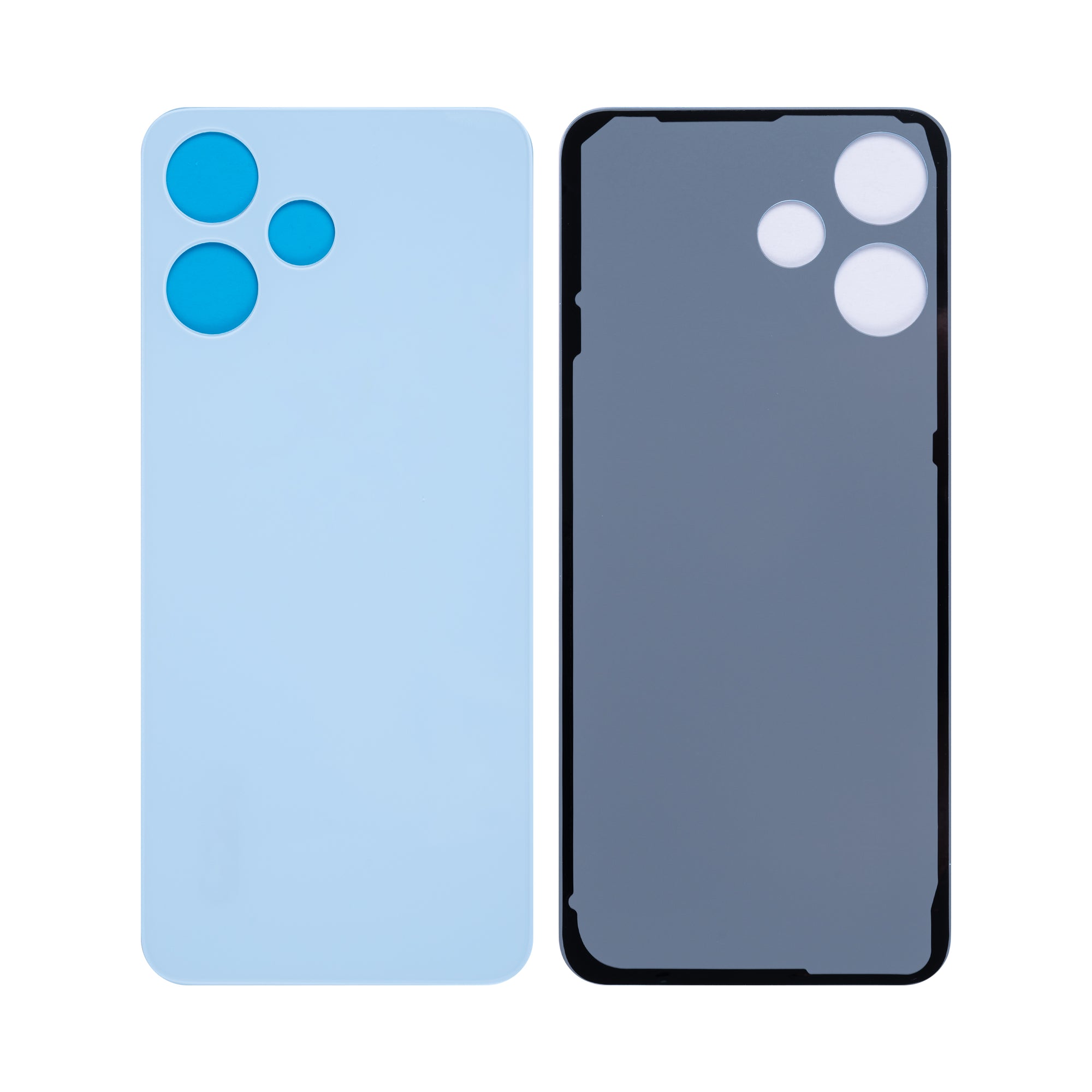 Coque arrière Xiaomi Redmi 12 5G sans objectif bleu pastel OEM