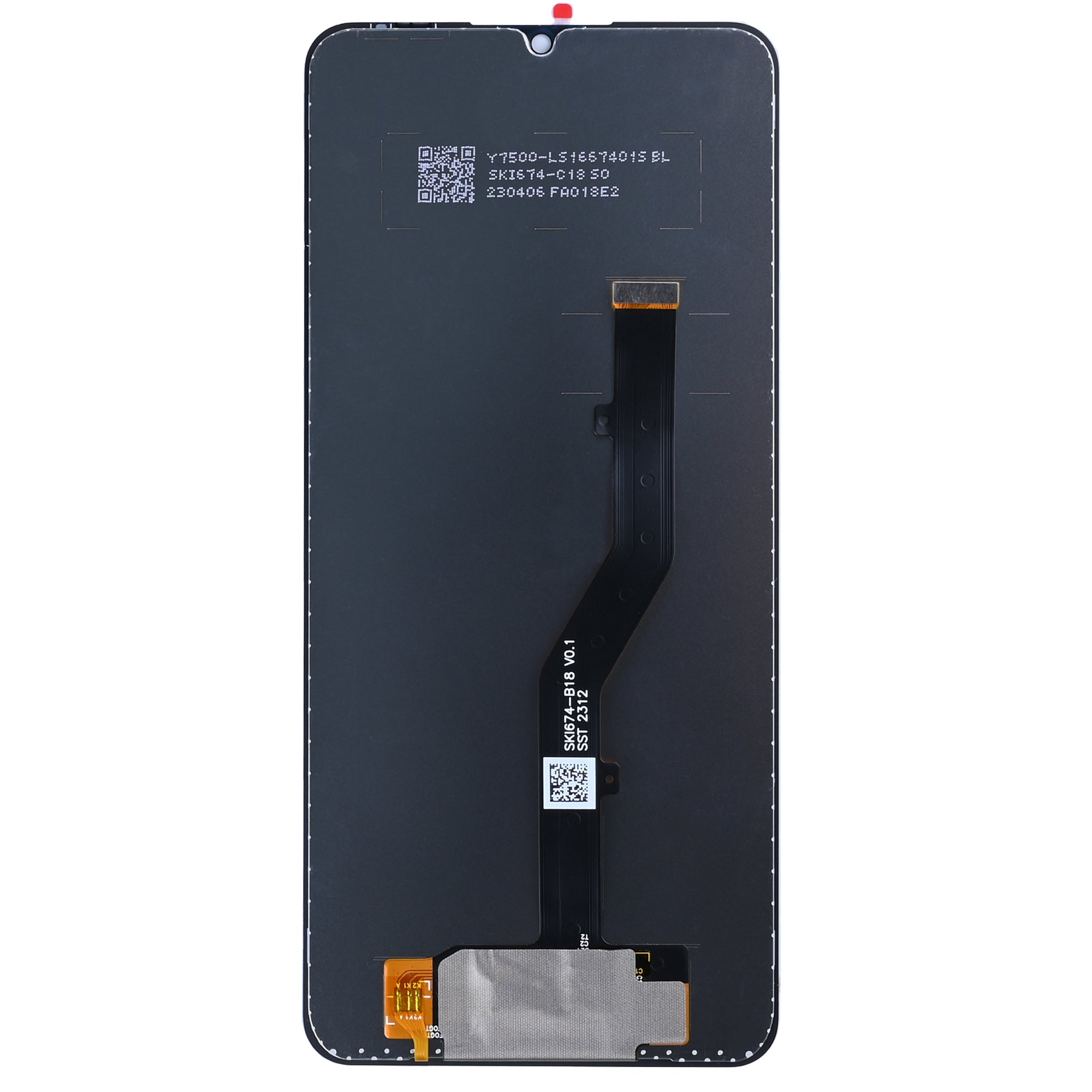 ZTE Blade V40 Vita Display And Digitizer Without Frame Black OEM