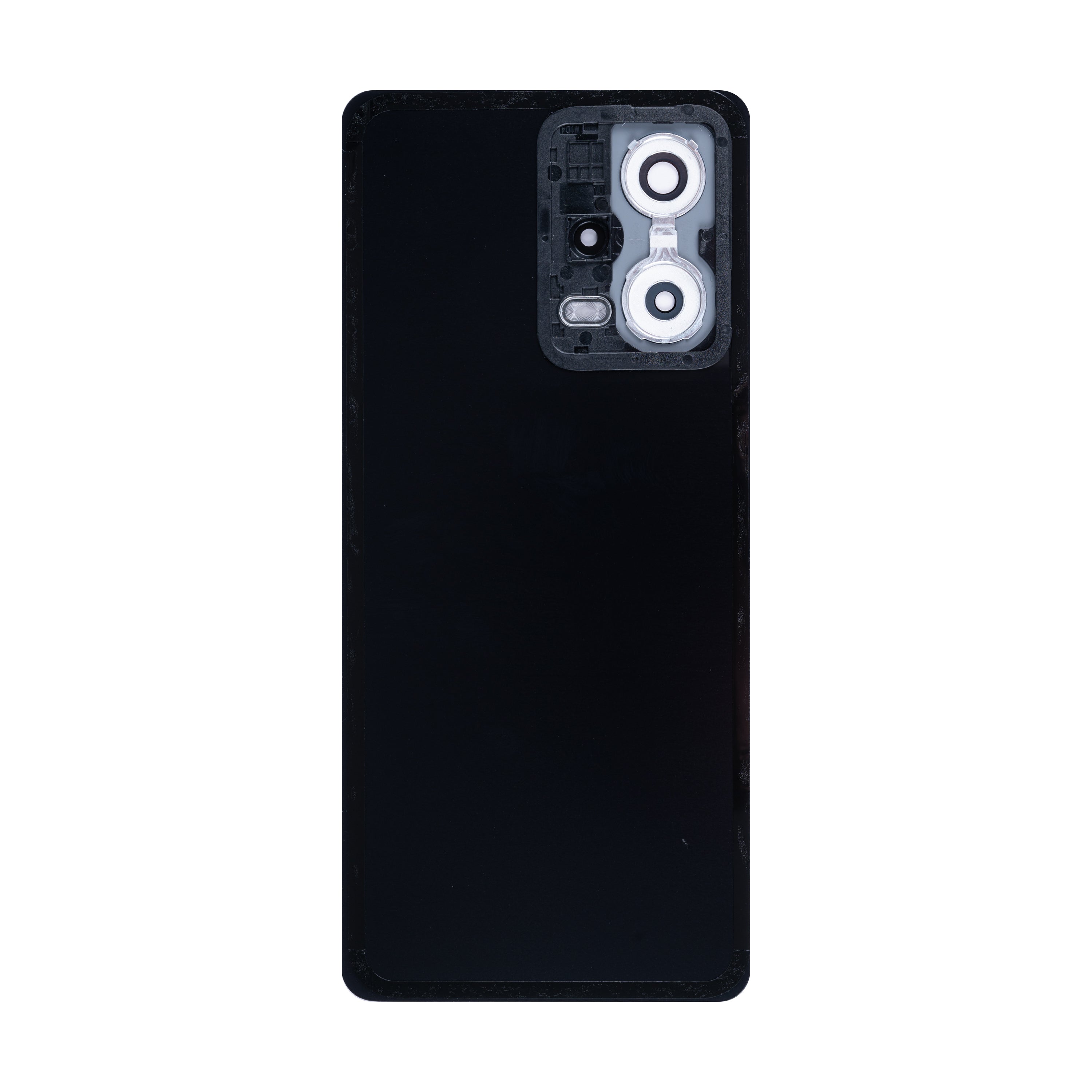Coque arrière Xiaomi Redmi Note 12 Pro 5G avec objectif, noir onyx, OEM
