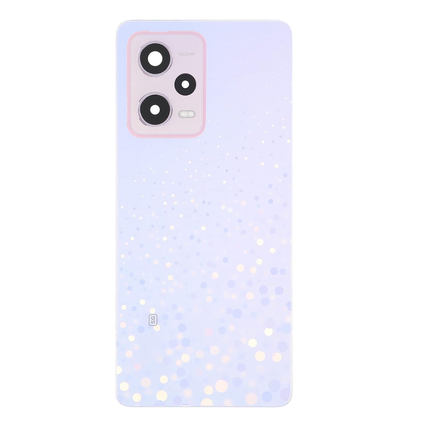 Coque arrière Xiaomi Redmi Note 12 Pro 5G avec objectif Stardust Purple OEM