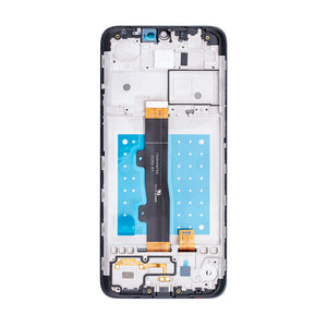 Écran et numériseur Motorola Moto E7 avec cadre gris minéral OEM