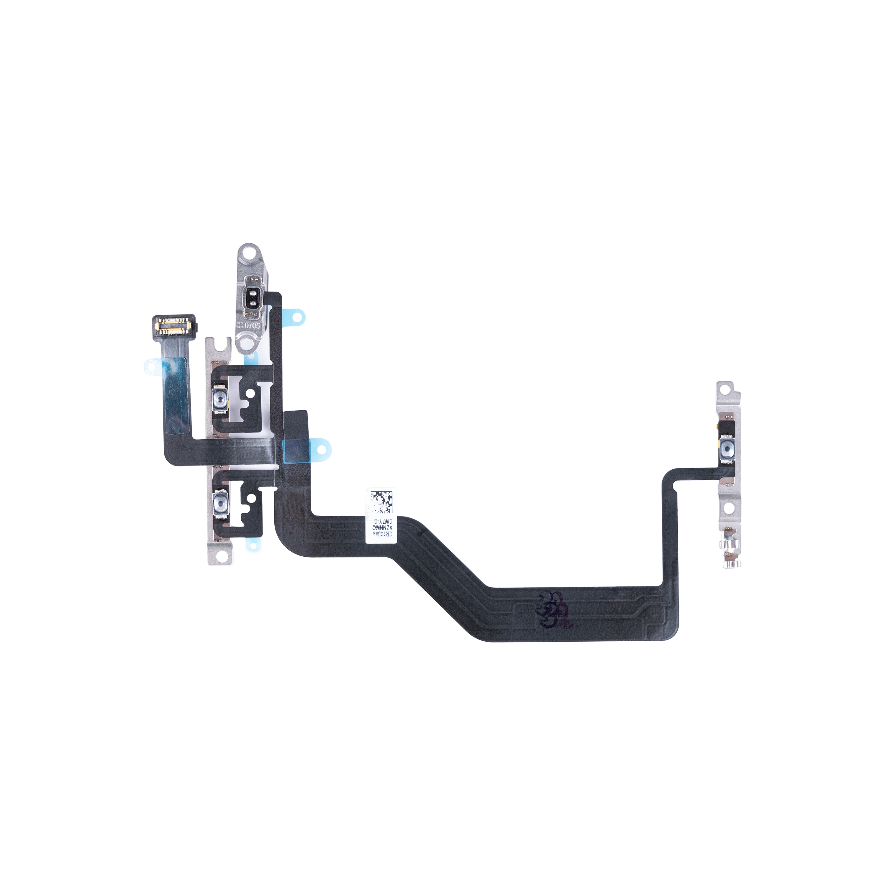 For Apple 12 Mini, câble flexible d'alimentation et de volume retiré