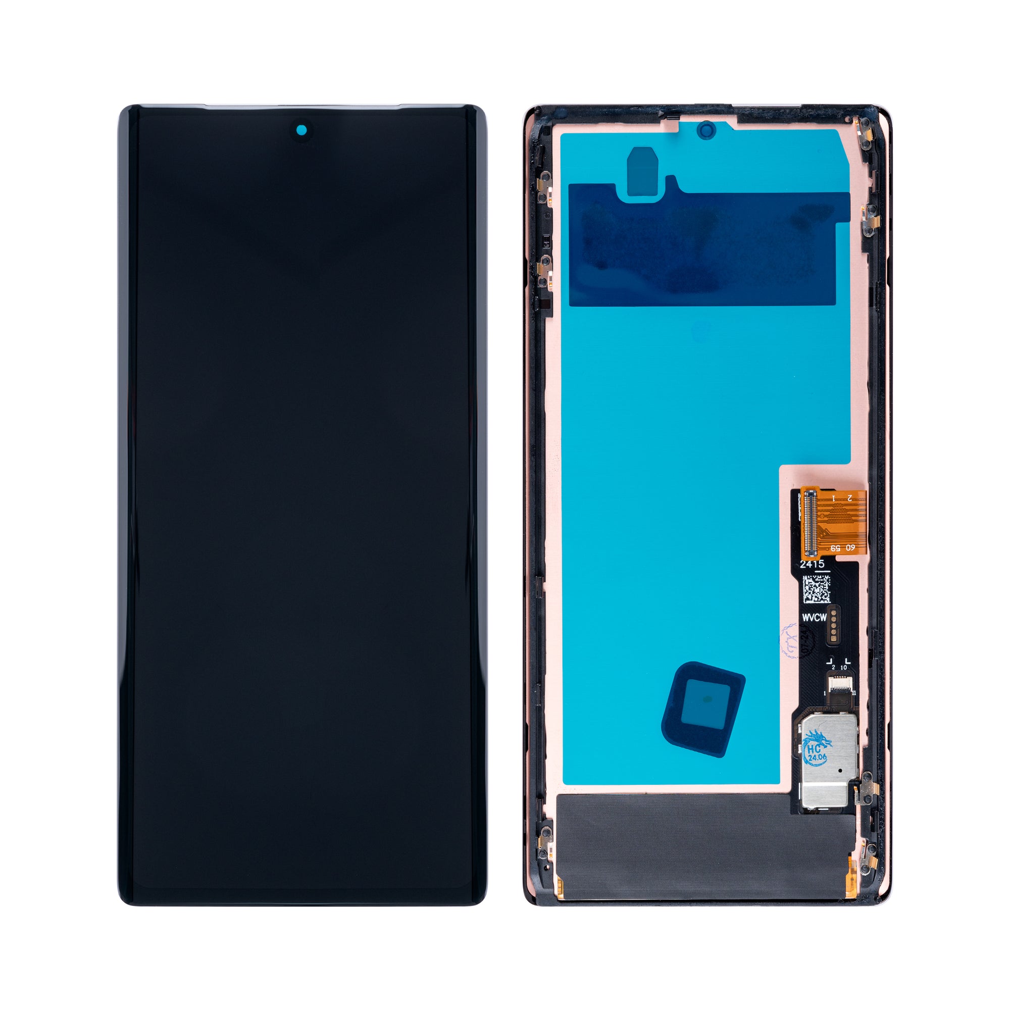 Google Pixel 6 Pro GLUOG Écran et numériseur sans cadre Noir Soft-OLED