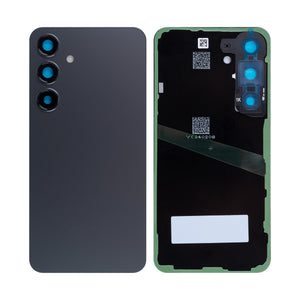 Coque arrière Samsung Galaxy S24 S921B avec objectif, noir onyx, OEM