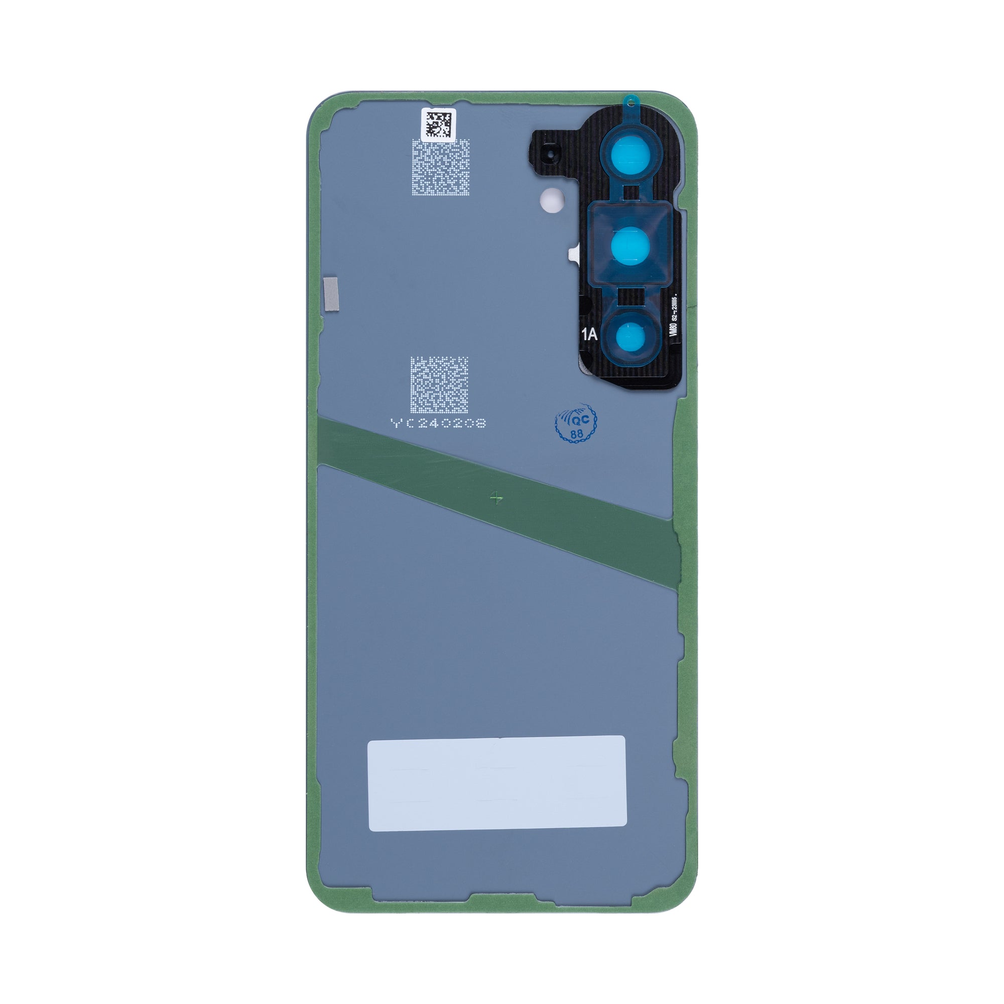 Coque arrière Samsung Galaxy S24 S921B avec objectif gris marbré OEM