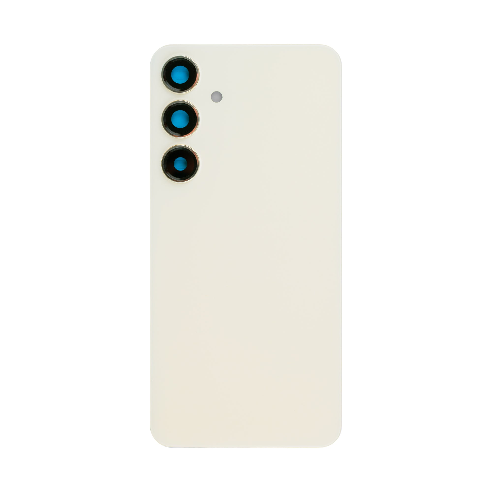 Coque arrière Samsung Galaxy S24 S921B avec objectif jaune ambré OEM