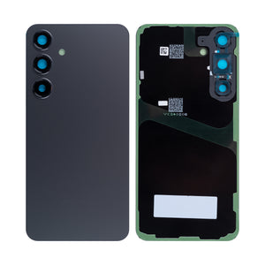Coque arrière Samsung Galaxy S24 Plus S926B avec lentille, noir onyx, OEM