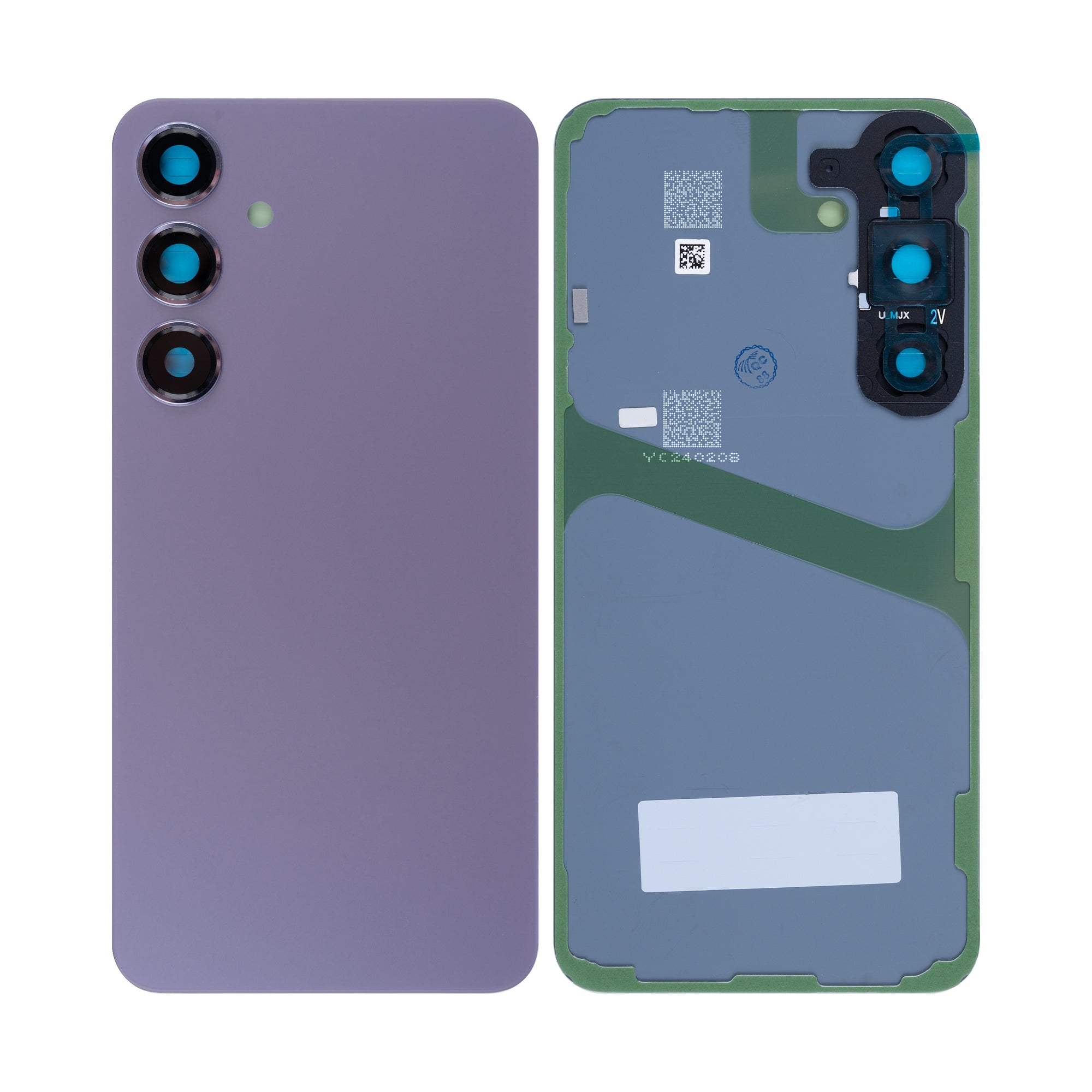 Coque arrière Samsung Galaxy S24 Plus S926B avec lentille violet cobalt OEM