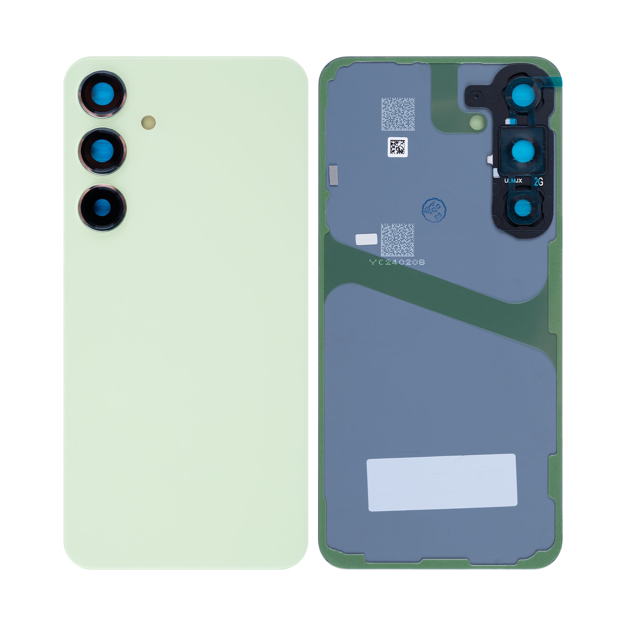 Coque arrière Samsung Galaxy S24 Plus S926B avec objectif vert jade OEM