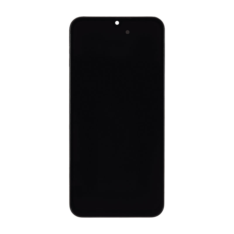 Samsung Galaxy A15 A155F, A15 5G A156B Écran et numériseur avec cadre Brave Black Soft-OLED