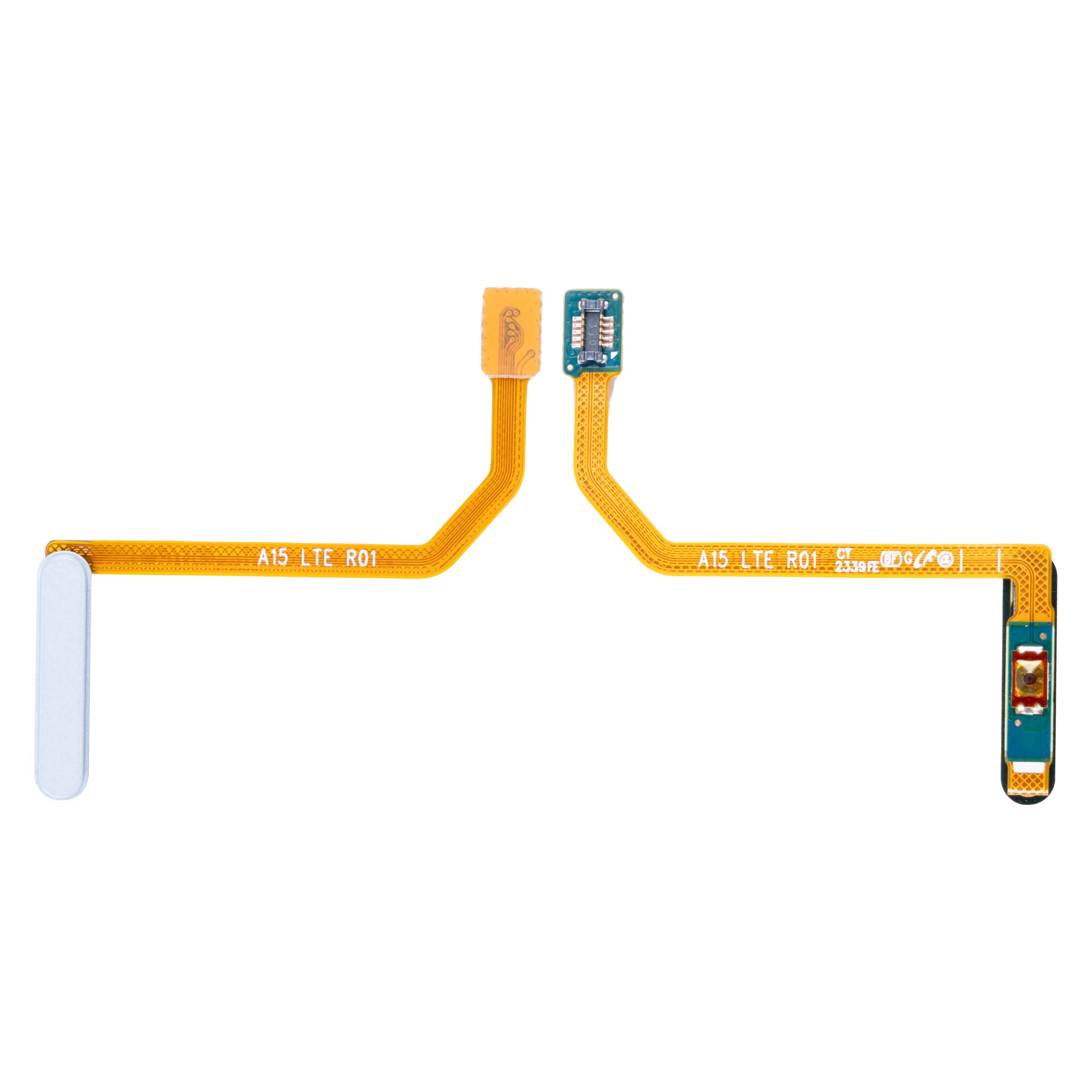 Capteur d'empreintes digitales et câble d'alimentation pour Samsung Galaxy A15 4G A155F, bleu optimiste, OEM