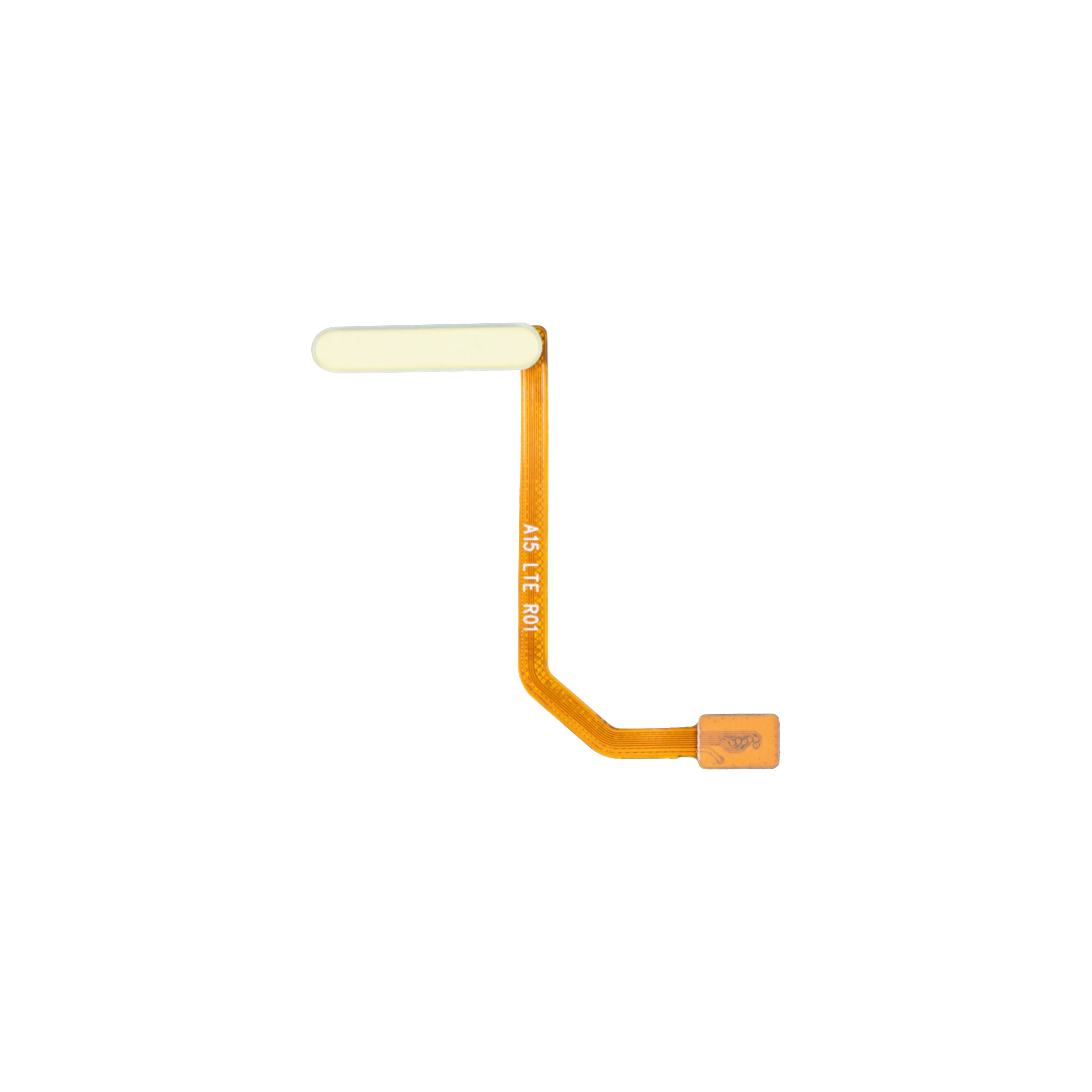 Capteur d'empreintes digitales et câble d'alimentation pour Samsung Galaxy A15 4G (A155F) - Jaune - OEM