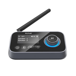 Rixus RXBT38 Duo Récepteur Bluetooth Noir