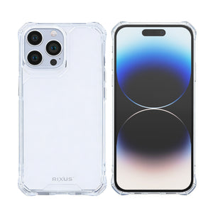 Rixus Armor-X Anti Shock Case For Apple iPhone 14 Pro Transparent