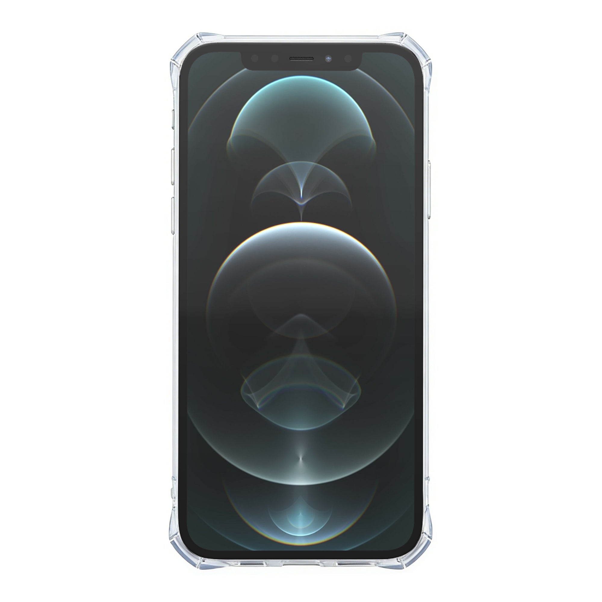 Rixus Armor-X Anti Shock Case With MagSafe Compatible For Apple iPhone 12, 12 Pro Transparent