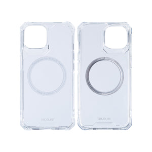 Rixus Armor-X Anti Shock Case With MagSafe For Apple iPhone 14 Plus Transparent