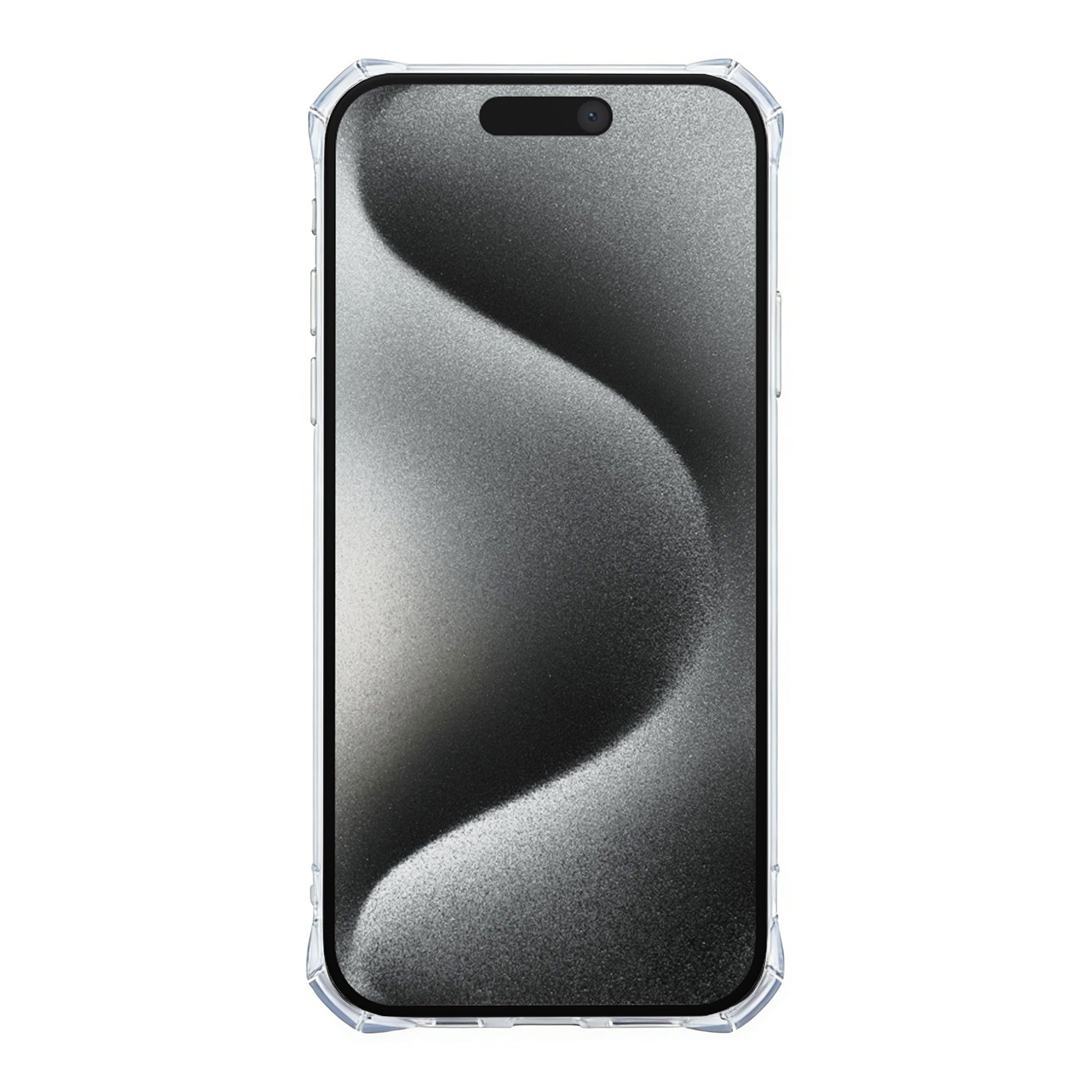 Rixus Armor-X Anti Shock Case With MagSafe Compatible For AppleiPhone 15 Pro Transparent