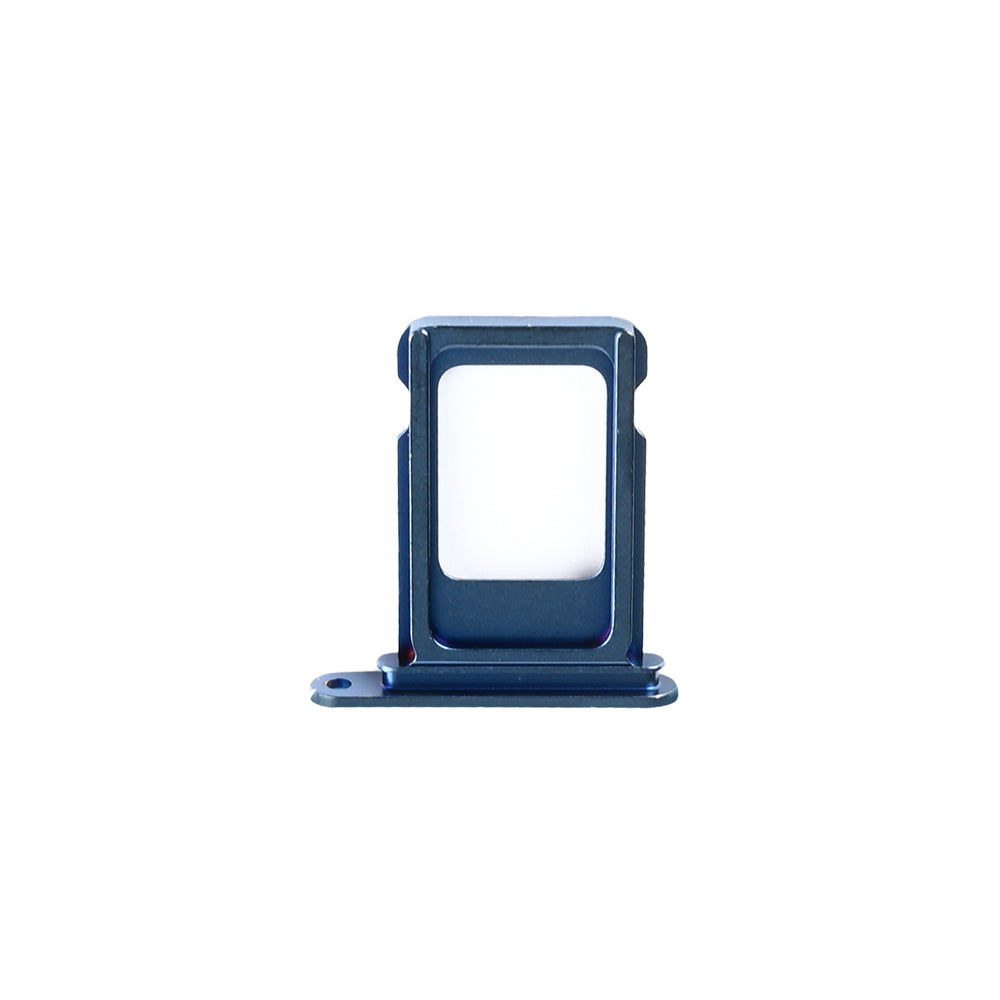For Apple iPhone 15 Pro, 15 Pro Max Support de carte Sim Bleu Titane Tiré