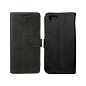 Rixus Bookcase For Apple iPhone SE (2020) Noir