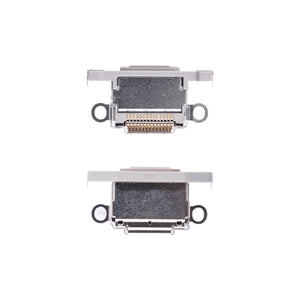 For Apple iPhone 15 Pro, 15 Pro Max Port de charge du système Titane naturel Tiré