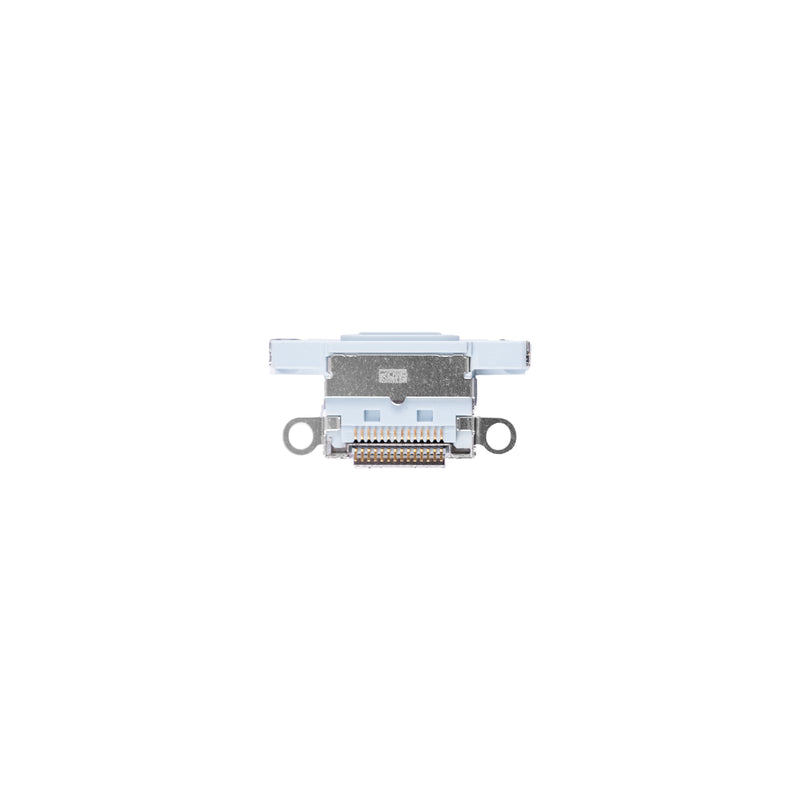 For Apple iPhone 15, 15 Plus Système Port de Charge Bleu Tiré