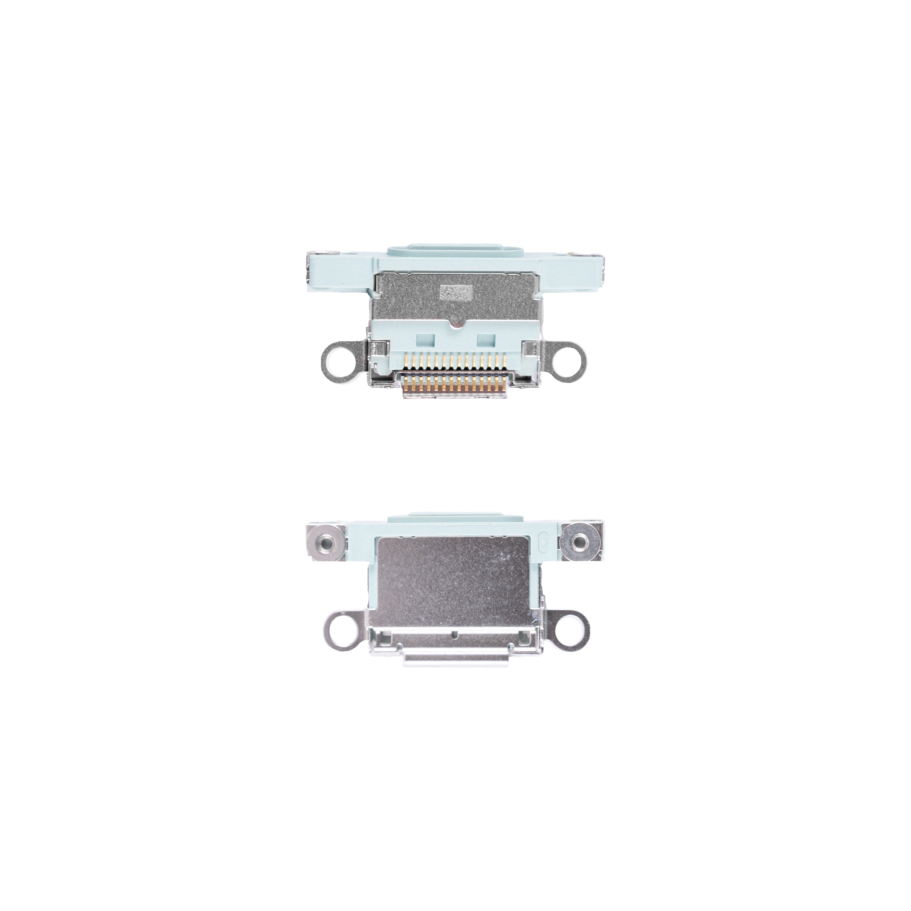 For Apple iPhone 15, 15 Plus Système Port de Charge Vert Tiré