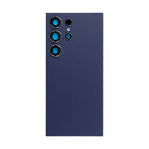 Coque arrière Samsung Galaxy S24 Ultra S928B avec objectif violet titane OEM