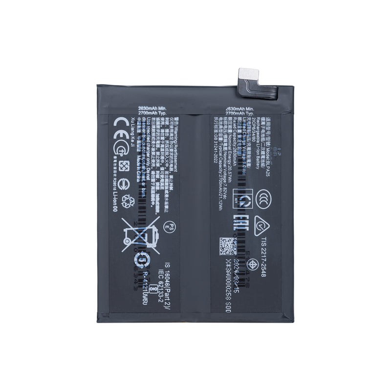 Batterie OnePlus 12 BLPA25 OEM