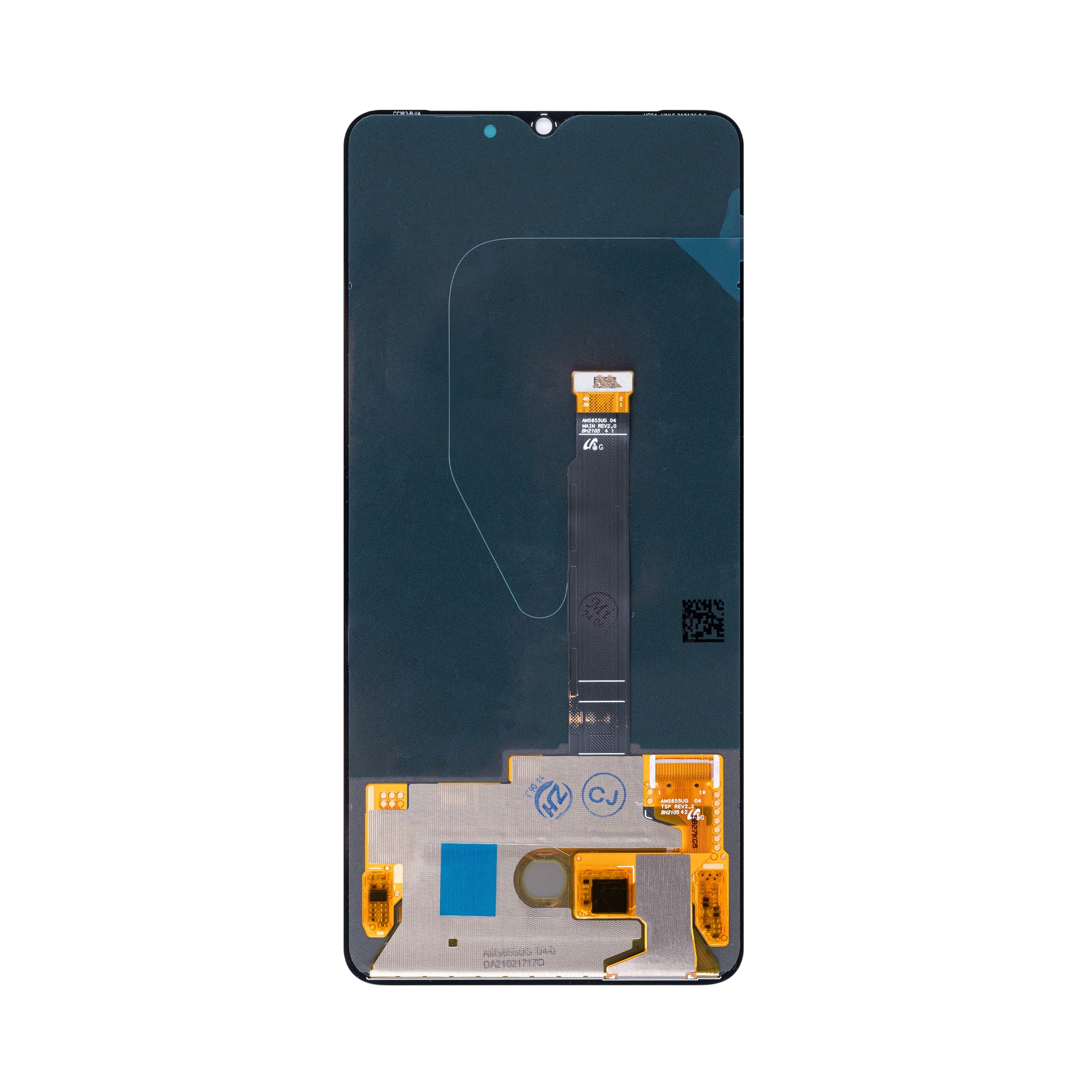 Écran et numériseur Realme X2 Pro sans cadre noir OEM