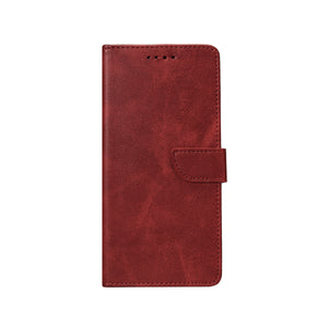 Bibliothèque Rixus pour Samsung Galaxy S20 FE Rouge foncé