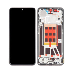 Oppo Reno9, Reno9 Pro Écran et numériseur avec cadre noir OEM