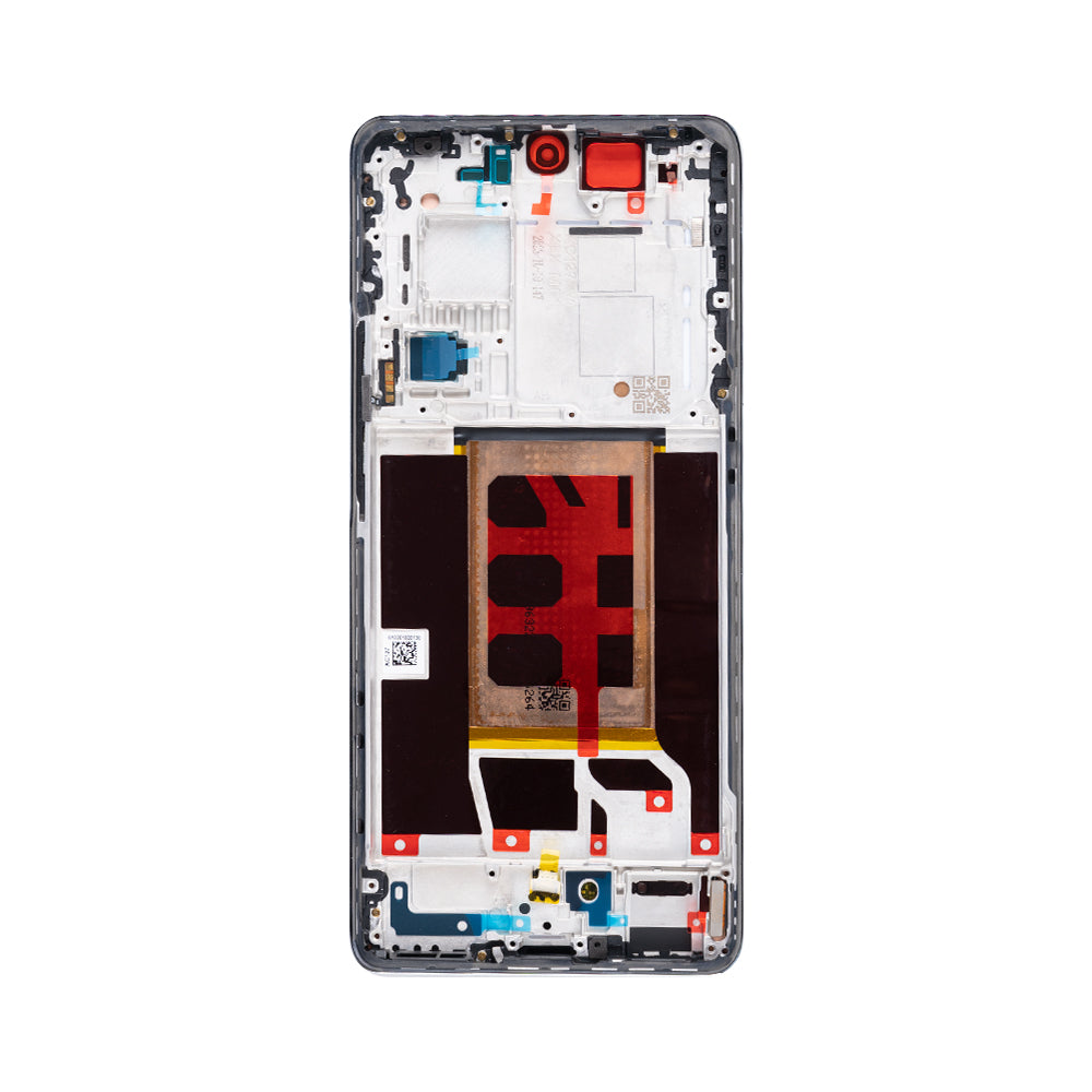 Écran et numériseur Oppo Reno11 Pro avec cadre blanc perle OEM