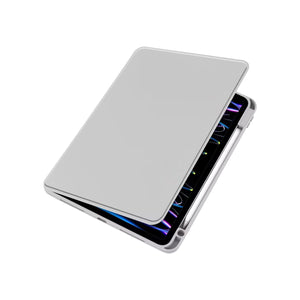 Étui de protection en cuir PU For Apple 10 10,9 pouces (2022), iPad 11,0 pouces (2025) Gris